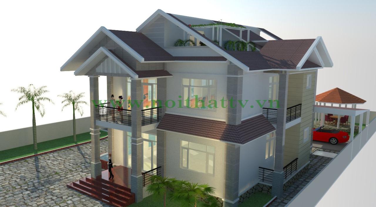BIỆT THỰ 2 TẦNG ANH HIỆP – TRÀ CÚ